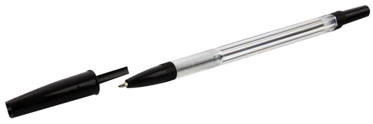 Whitebox Ball Point Pen Black Medium [Pack of 50]