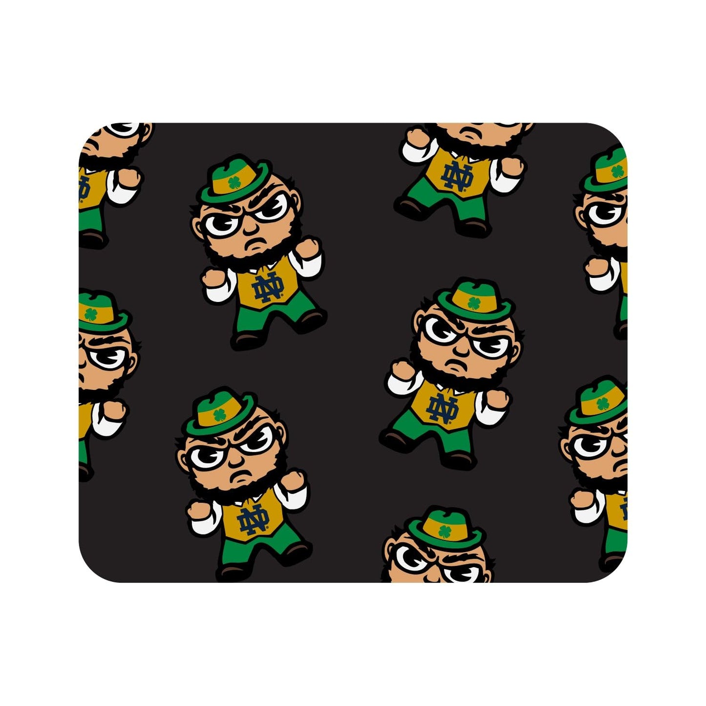 Mouse Pad, Fabric, University of Notre Dame Standard/Tokyodachi