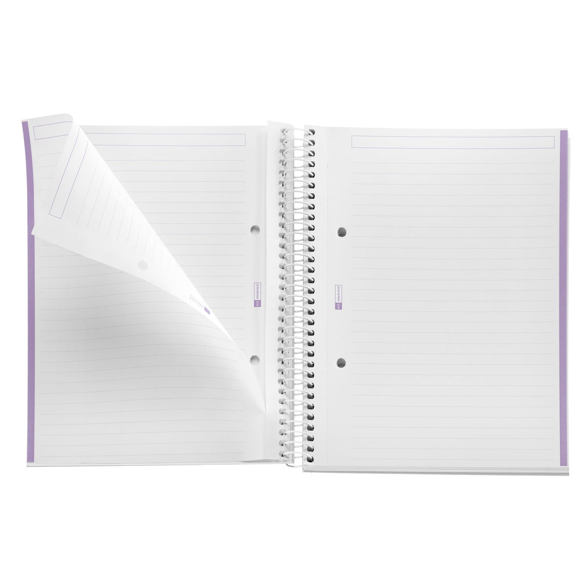 Miquelrius A5 Notebook Emotions 80 Sheets 90 gsm Horizontal Ruled 7 mm 1 Colour Strip Spiral