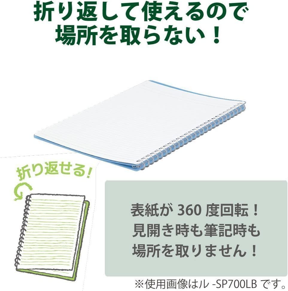 Kokuyo Campus Smart Ring Binders 3 Pack, B5 Lemon Mix Binder Notebooks, Up to 25 Sheets 26 Holes