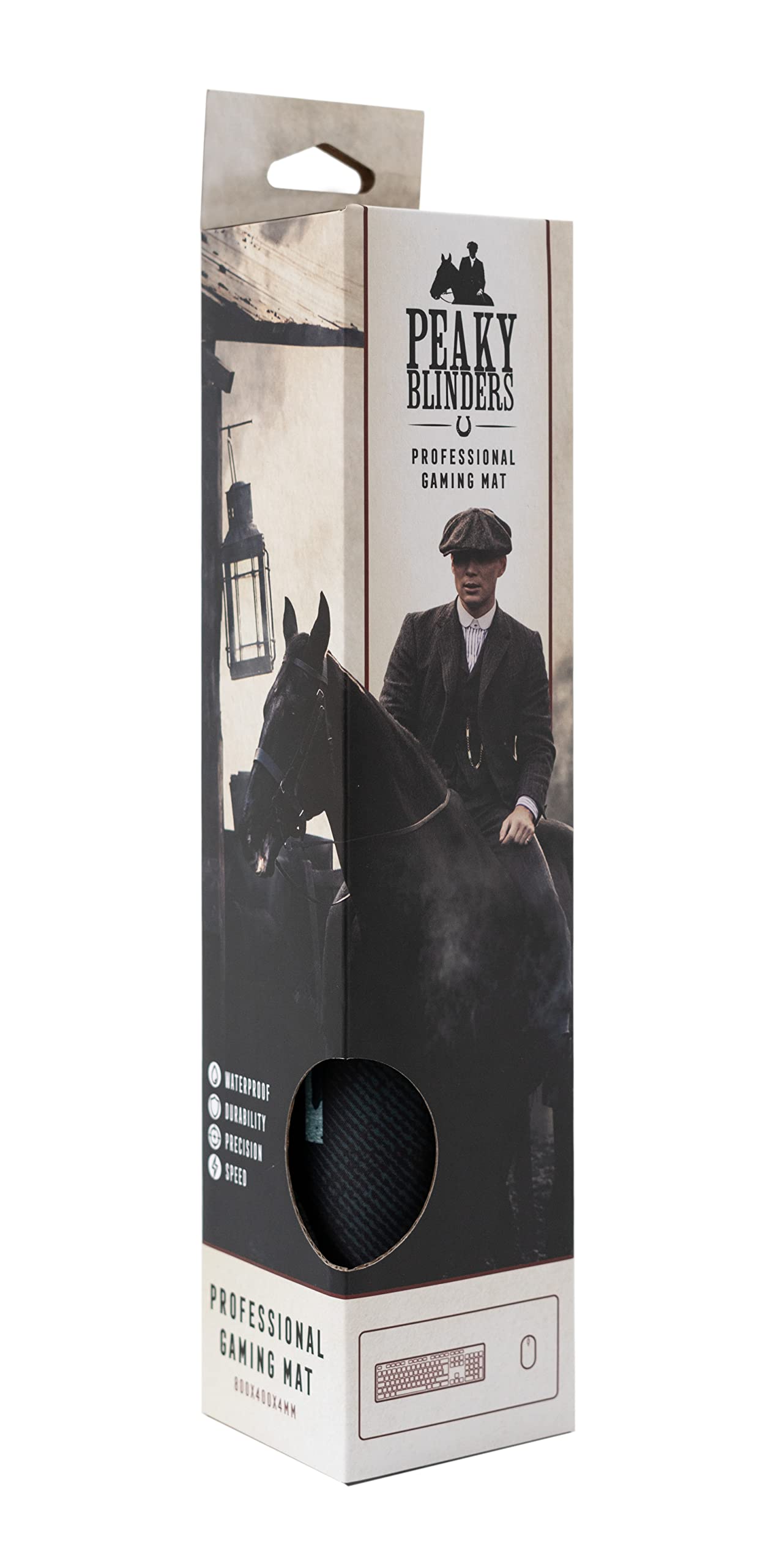 Grupo Erik XXL Mouse Pad - Peaky Blinders Gifts | Gaming Desk Mat 31.5 x 13.8 inches, Non-Slip