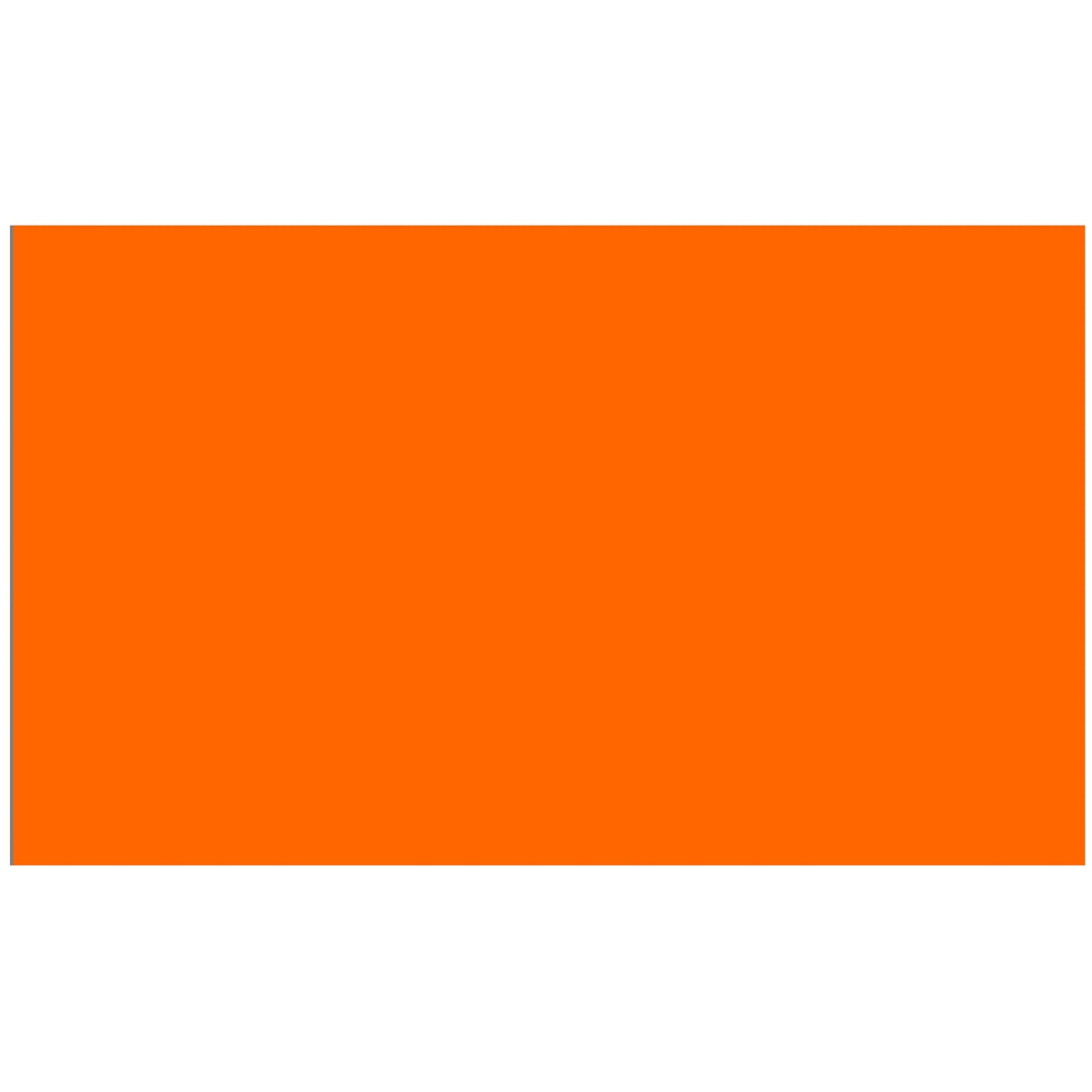 Colonial Cards: 150 Color Cardstock 3" x 5" Index Cards, Orange, Unruled