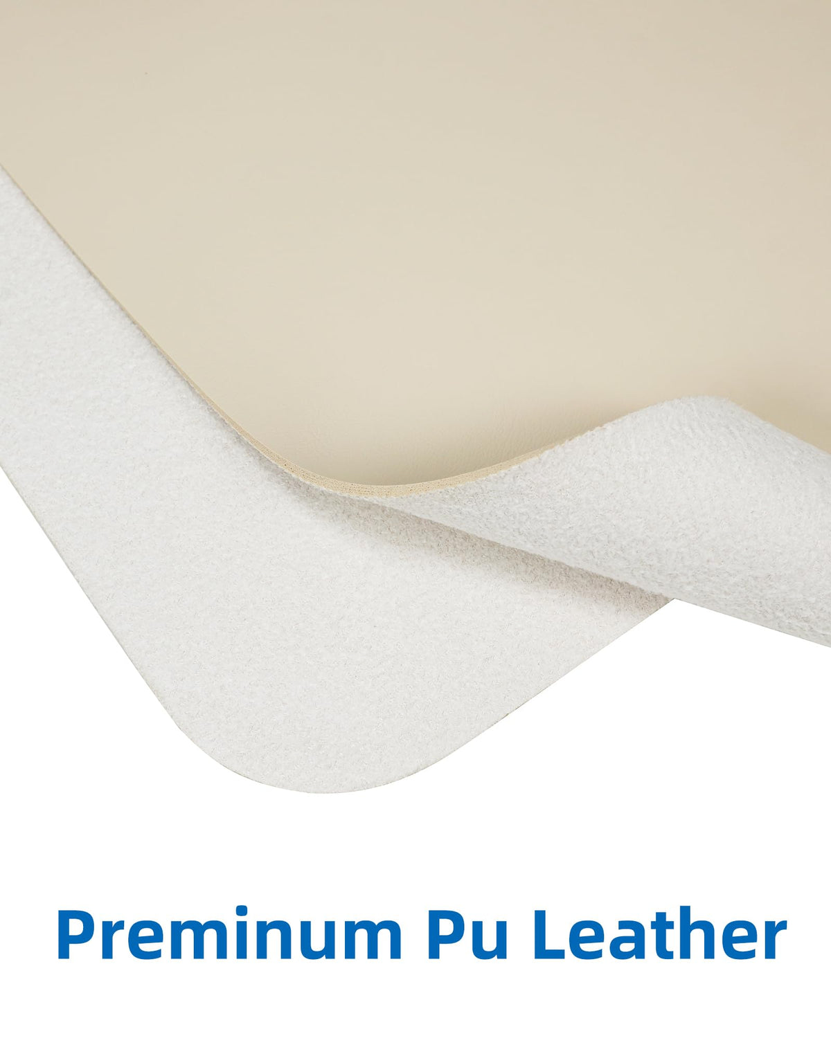 AFIING Leather Desk Pad Protector,Mouse Pad,Office Desk Mat, Non-Slip PU Leather Desk Blotter,Large