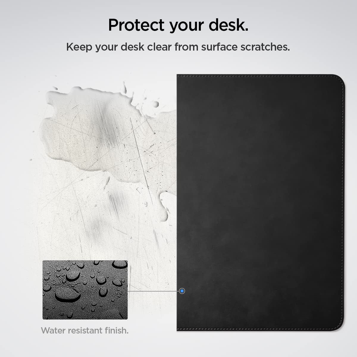 Spigen PU Leather Desk Pad, 35.4"x15.7"