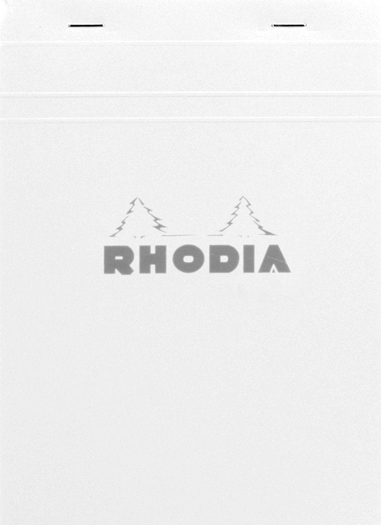 RHODIA cf16201 Notepad, No.16 (A5), 80 Sheets, 0.2-inch (5 mm) Grid Ruled, Water Repellent Cover