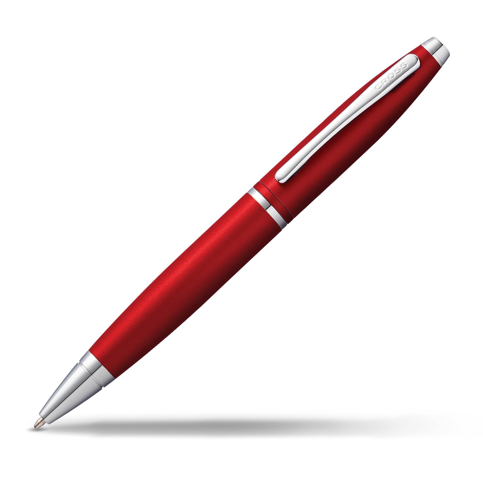 Cross Calais Ballpoint Pen, Matte Metallic Crimson, Medium Point, Black Ink