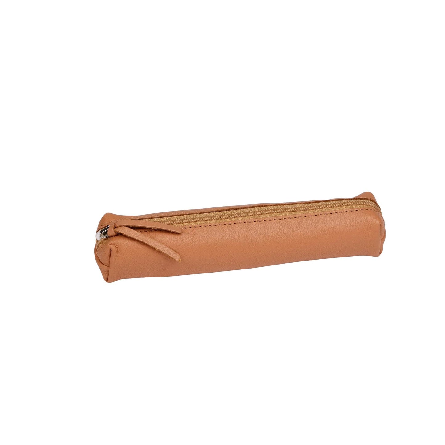 Clairefontaine - Ref 410000C - Cuir' Leather Slim Pencil Case - 4 x 2.5 x 19.5cm, Made From Genuine