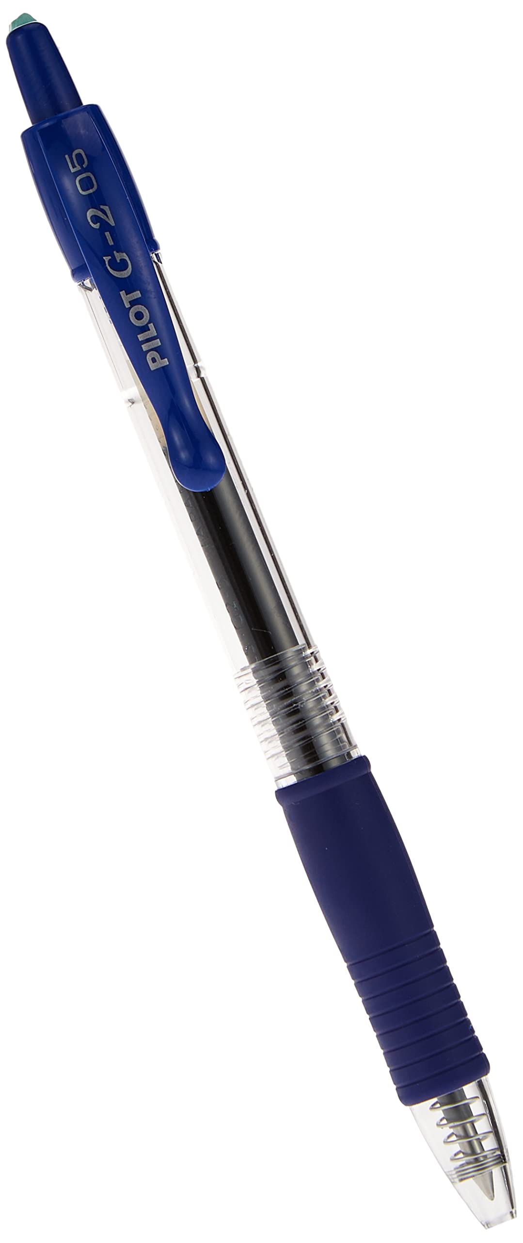 PILOT G2 Gel Roller Pens, Blue Ink Pens Extra Fine Point, Pack of 12