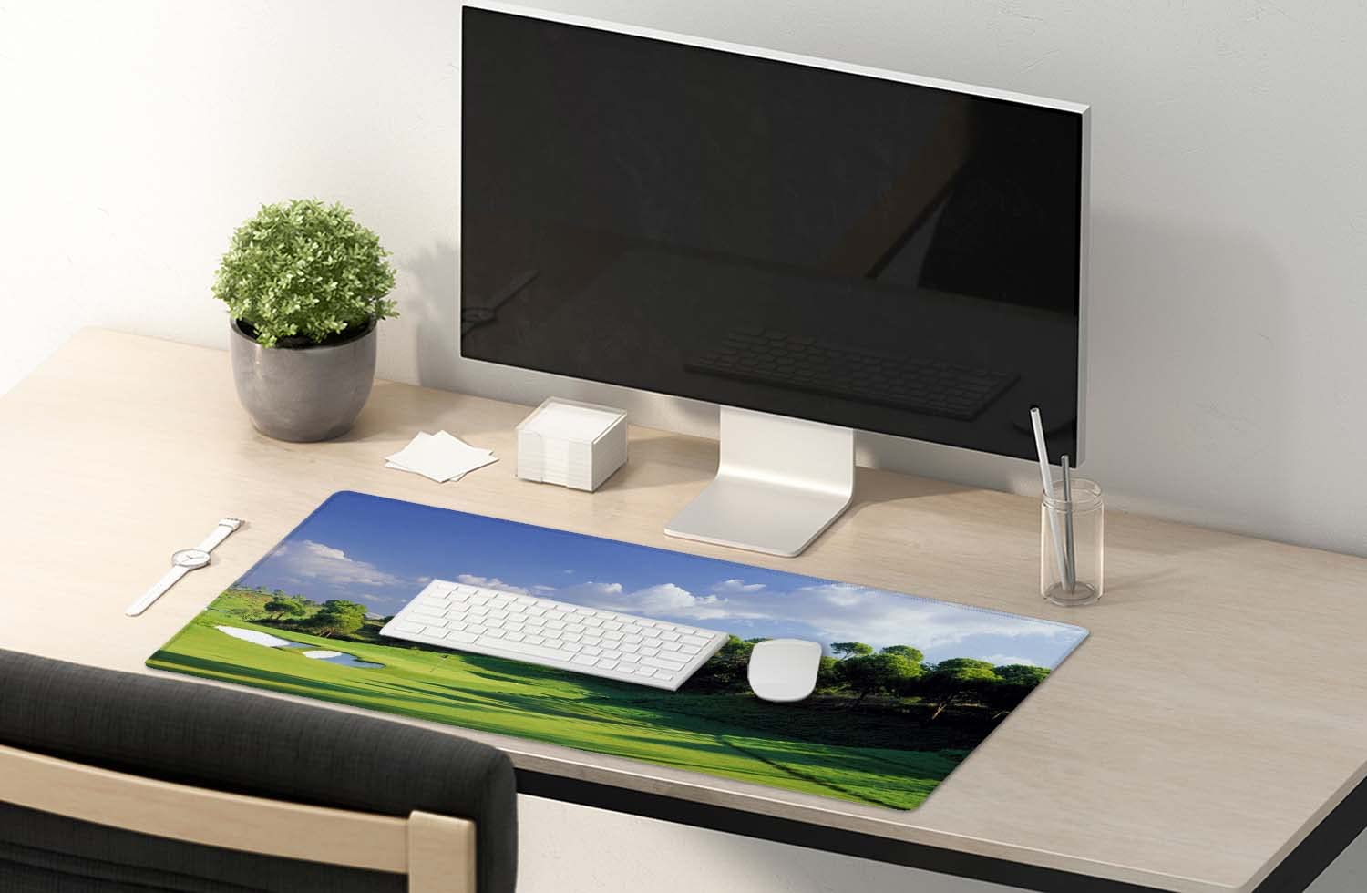 SSOIU Extended Mouse Pad, XXL Gaming Mouse Pads, Large Big Mousepad Laptop Computer Keyboard Mat