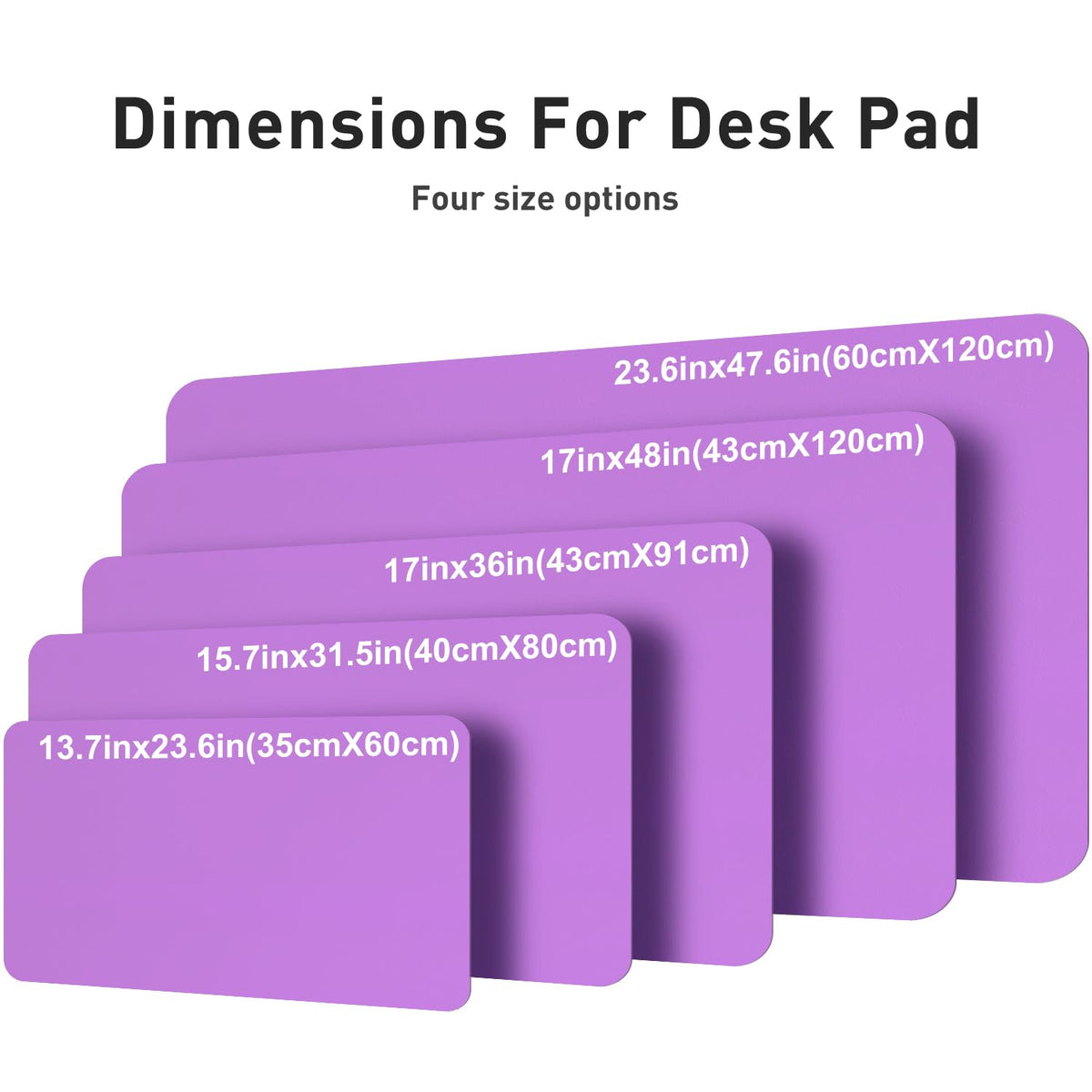 Aothia Faux Leather Desk Mat – Large Mouse Pad, Non-Slip PU Leather Blotter, Waterproof Writing