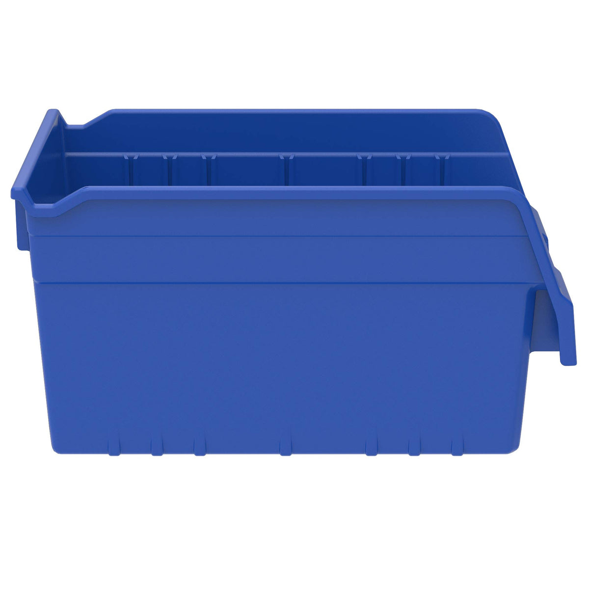 Akro-Mils 30080 ShelfMax Plastic Nesting Shelf Bin Box, 12-Inch L by 8-Inch W by 6-Inch H, Blue
