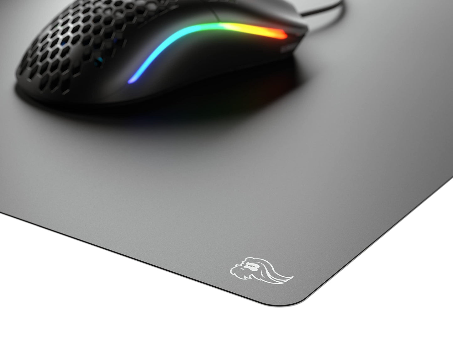 GLORIOUS Elements Air Mousepad - XL Hard and Ultra Thin Polycarbonate Flexible Surface Large Gaming
