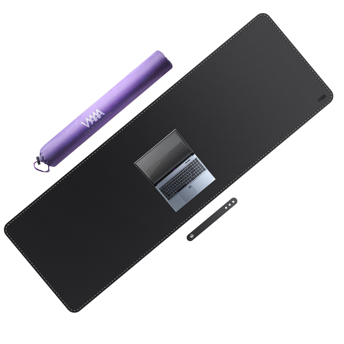 VYAAA Leather Desk Mat,70.8"×23.6" Large Mouse Pad, Desktop Protector for Desk, Multifunctional