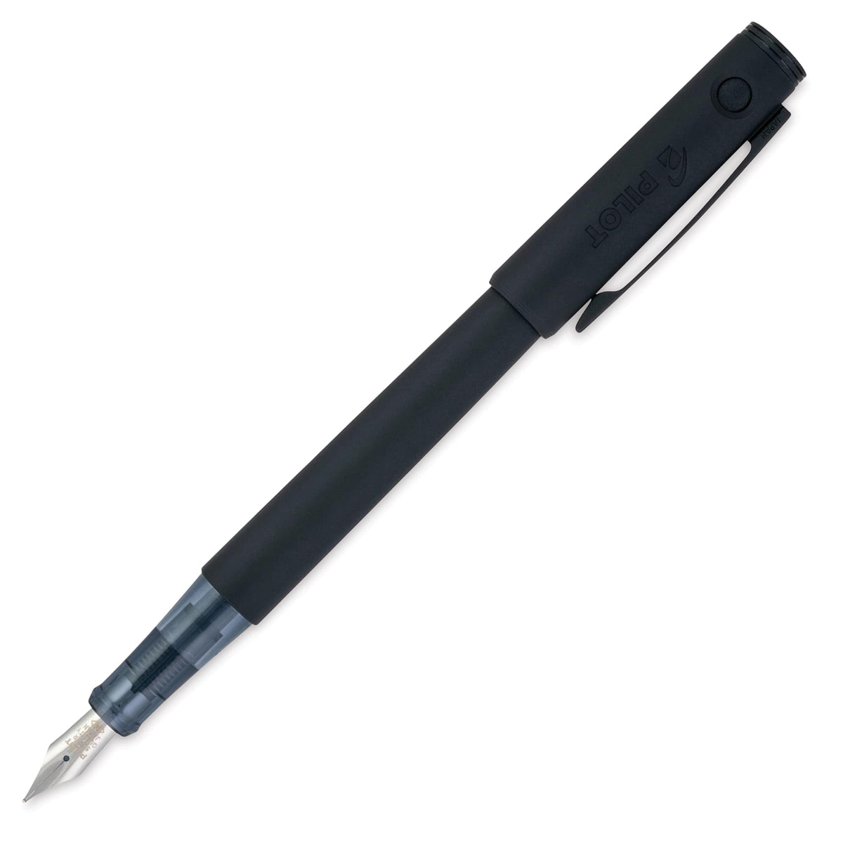PILOT Explorer Lightweight Fountain Pen in Gift Box; Black Barrel, Medium Nib (16906)