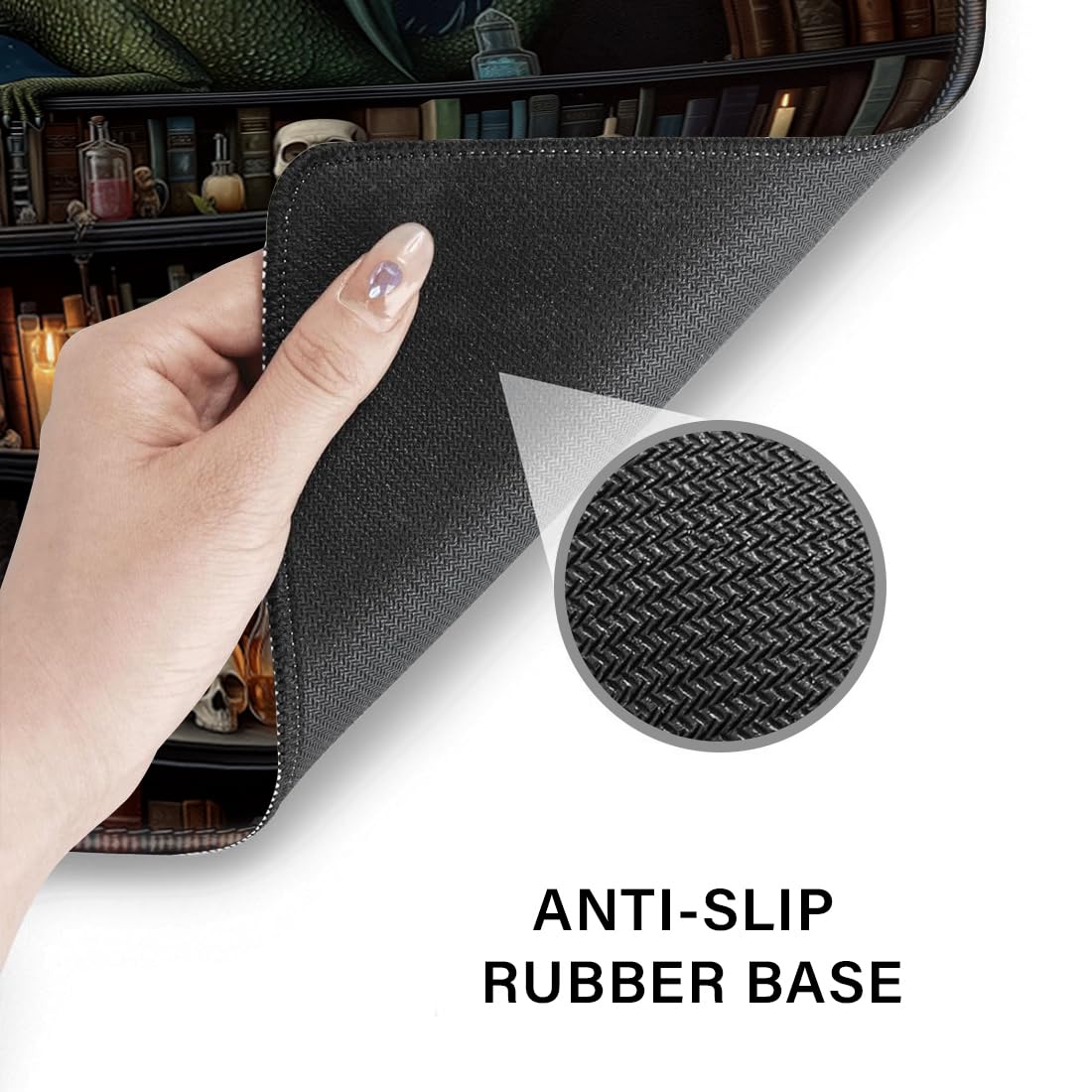 Desk Pad and Keyboard Wrist Rest, Large Mouse Pad + Keyboard Pad+Mouse Wrist Support, Non-Slip Desk