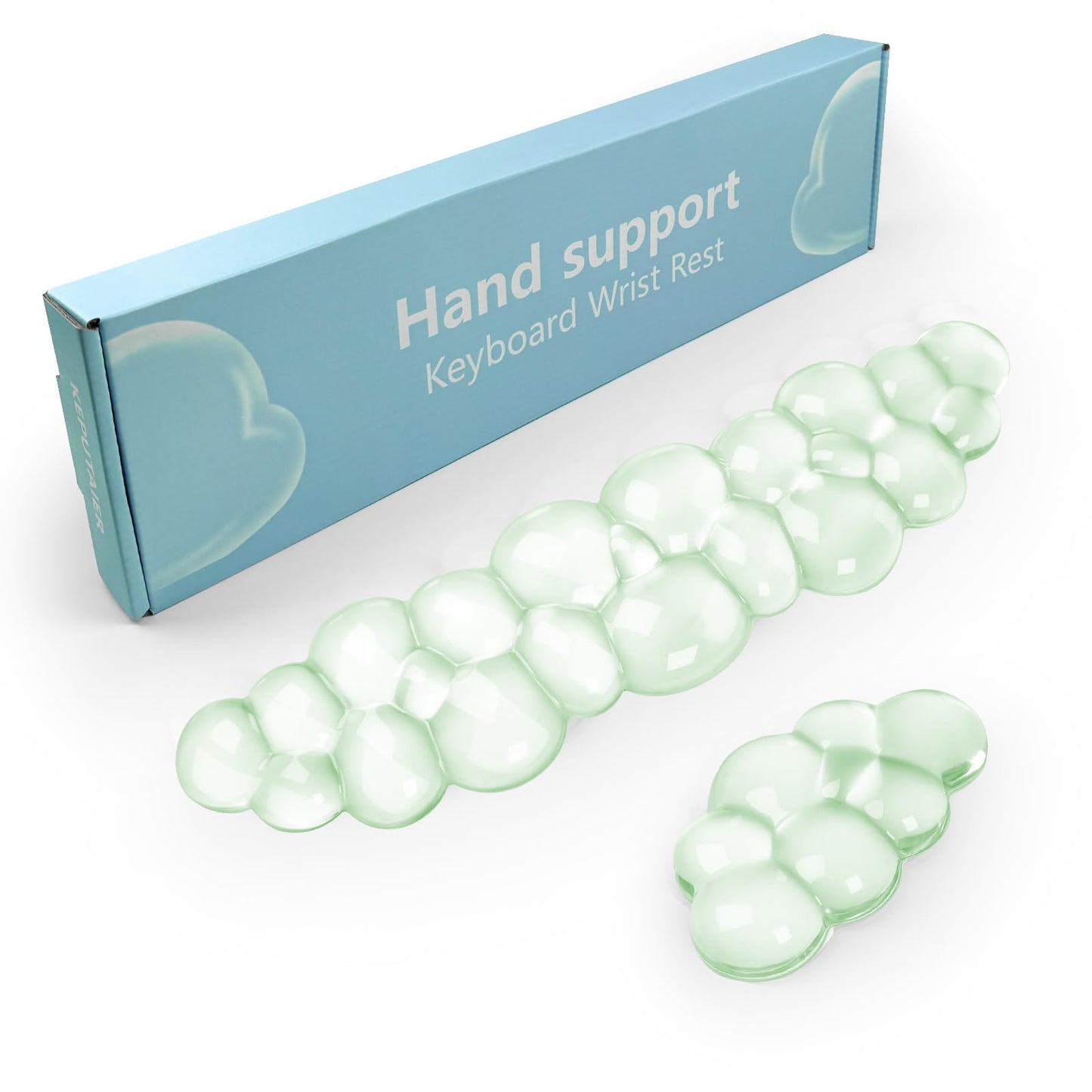 Gel Cloud Keyboard and Mouse Wrist Rest, Cute Wrist Support and Arm Support Keyboard Rest for
