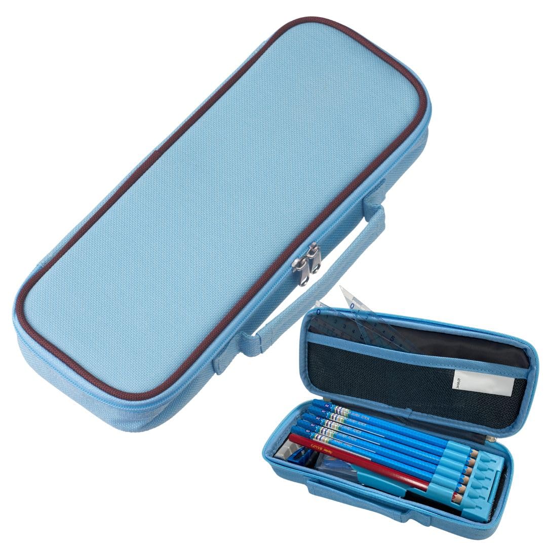 Raymei Fujii FSB133 Pencil Case, Reimei Fujii Topliner Pen Case, Light Blue