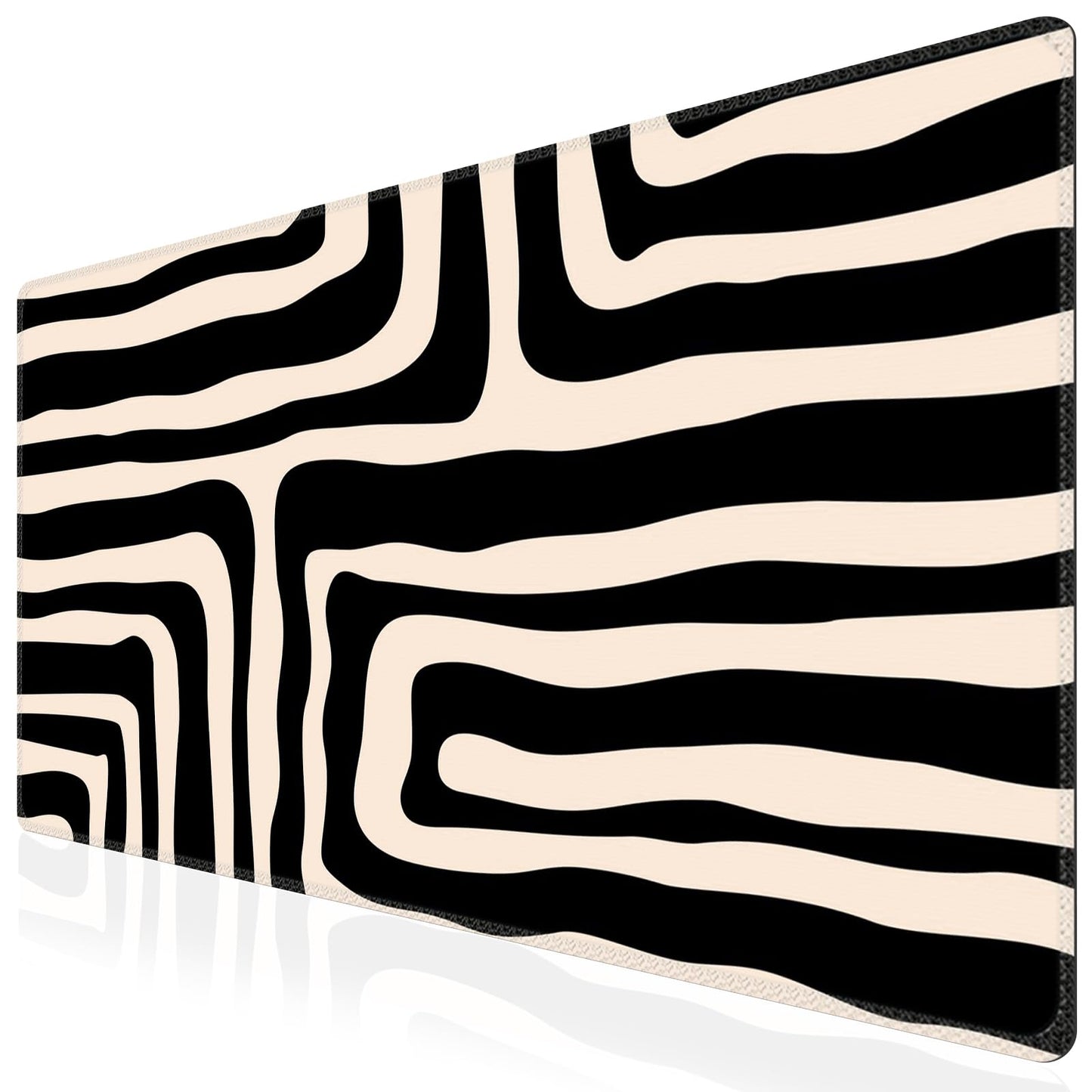iCasso Gaming Mouse Pad (35.4x15.7 in), Keyboard Mouse Mat for Work, Curve