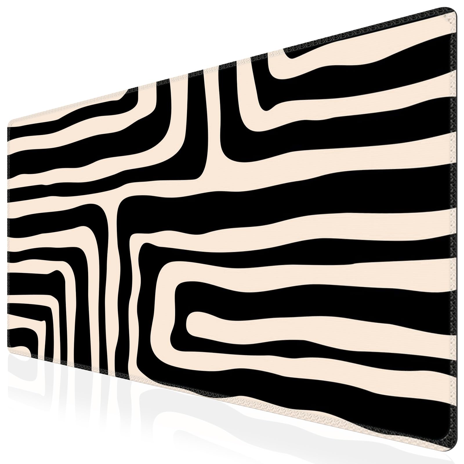 iCasso Gaming Mouse Pad (35.4x15.7 in), Keyboard Mouse Mat for Work, Curve