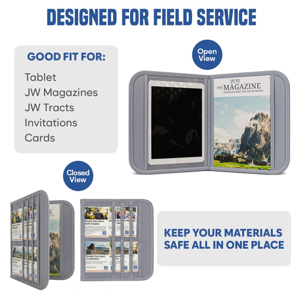 JW Magazine Tract Holder, Jehovah Witness Ministry Supplies, Field Service