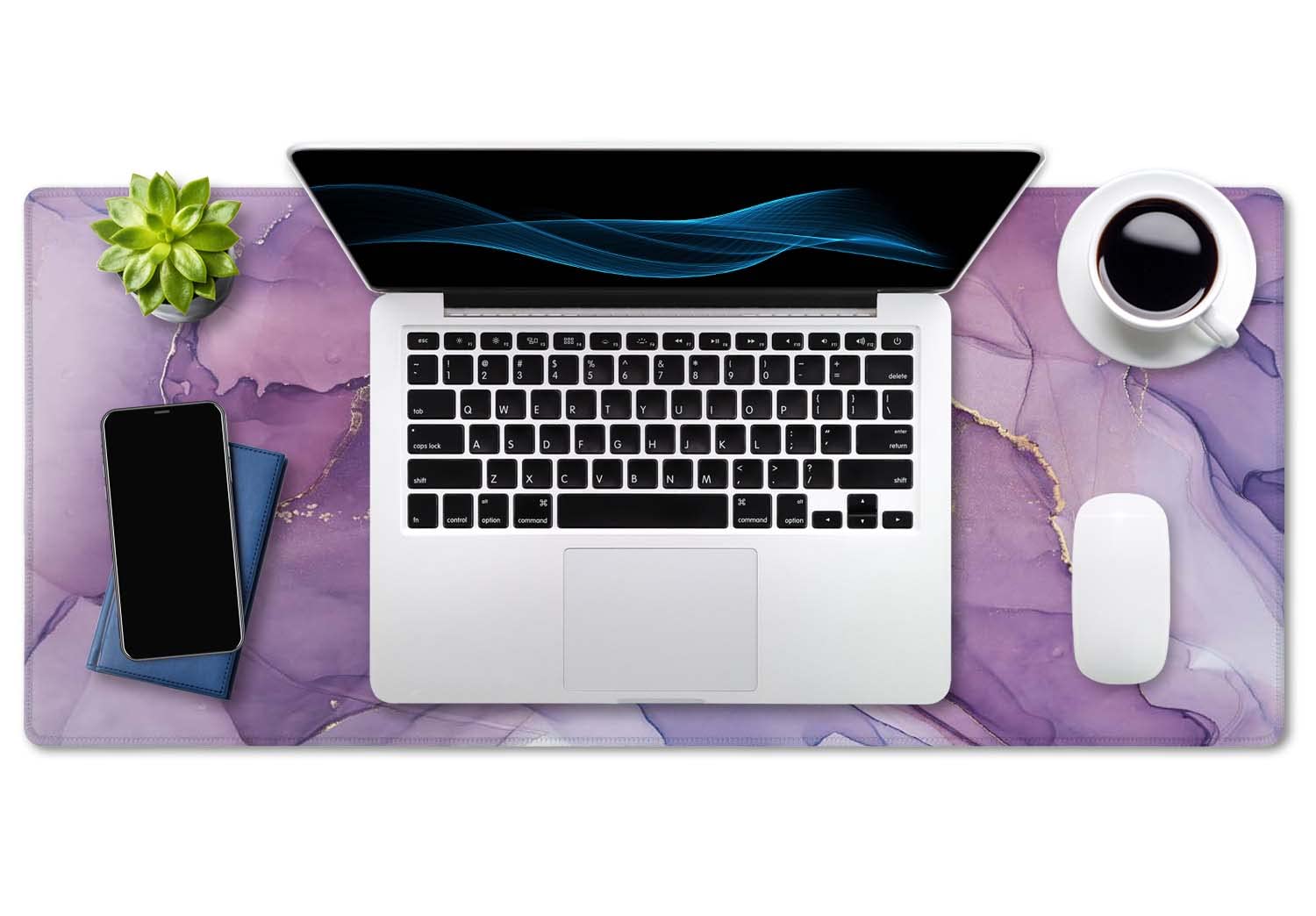 SSOIU Extended Gaming Mouse Pad Mat Large Desk Mat Non Slip Rubber Base Computer Desktop Laptop