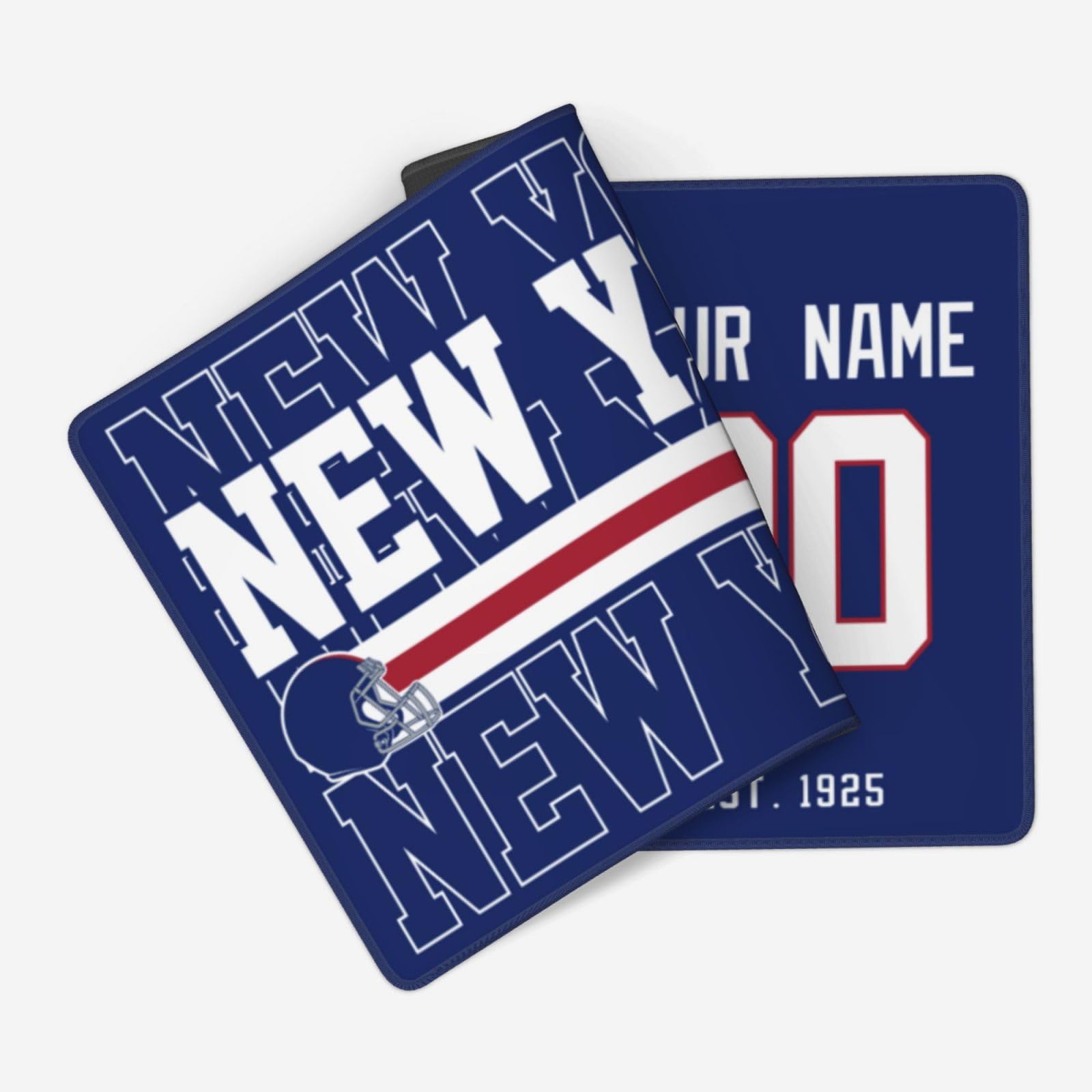 ANTKING New York Mouse Pad Custom Name and Number Desk Pad for Men Women Youth Gifts