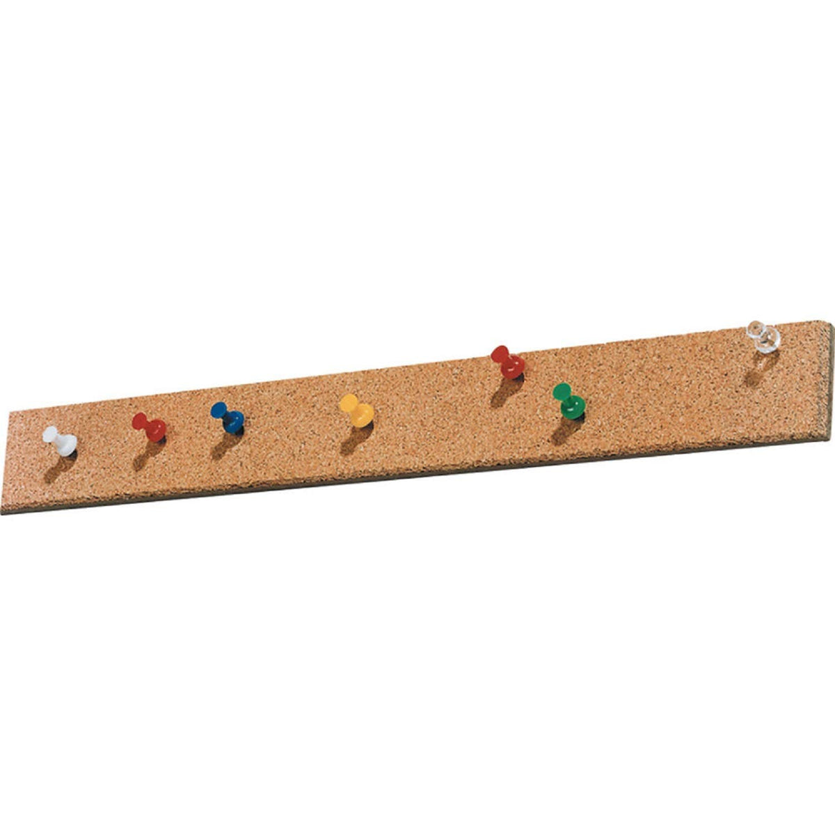2 Pcs Felt Pin Bulletin Cork Board Bar Strips 15 x 2-1/2 Inches for Office, School, Home Holiday