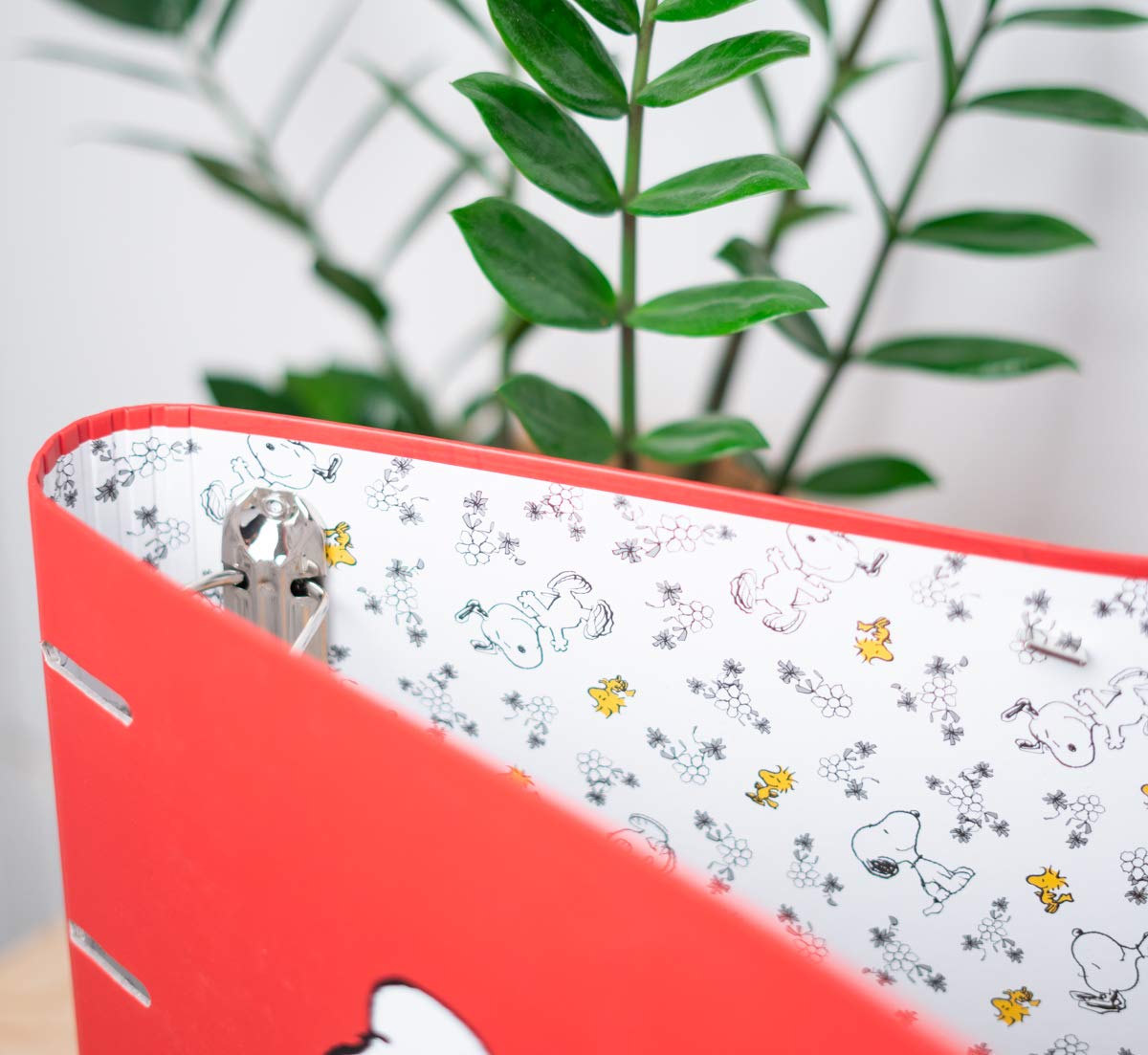 Grupo Erik 4 Ring Binder A4 - Snoopy Stationery | 10.6 x 12.6 inches - 27 x 32 cm - A4 Ring Binder