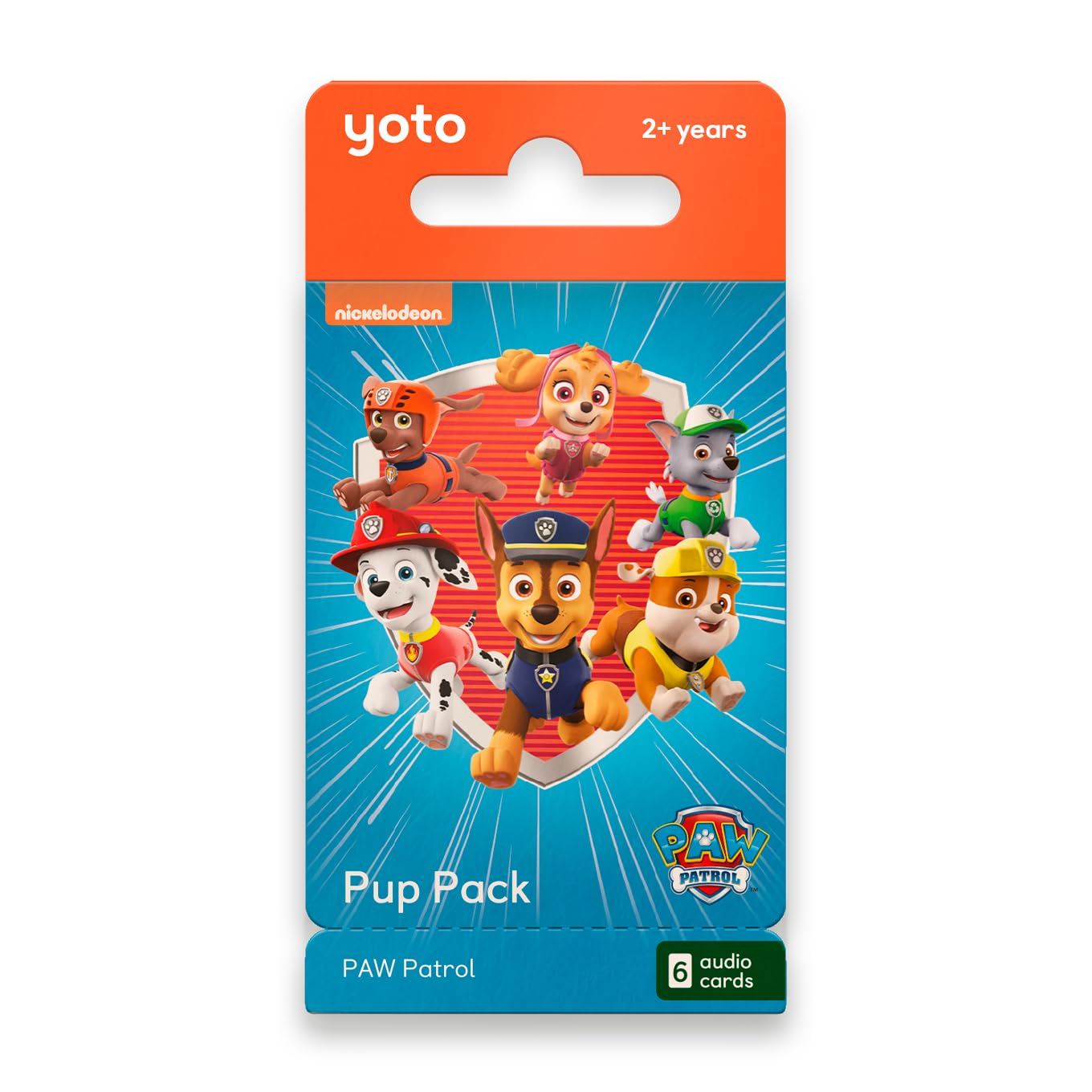 YOTO PAW Patrol: Pup Pack - 6 Kids Audio Cards, Ages 2+