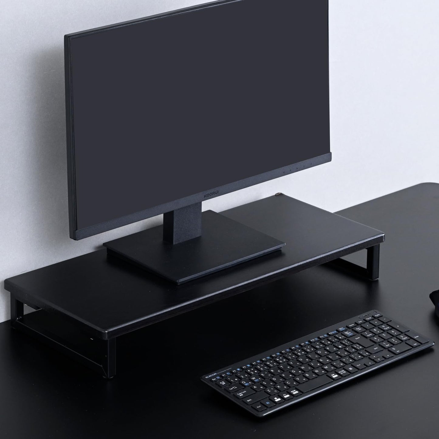 山善 (YAMAZEN) Monitor Stand, width 59 Depth 25