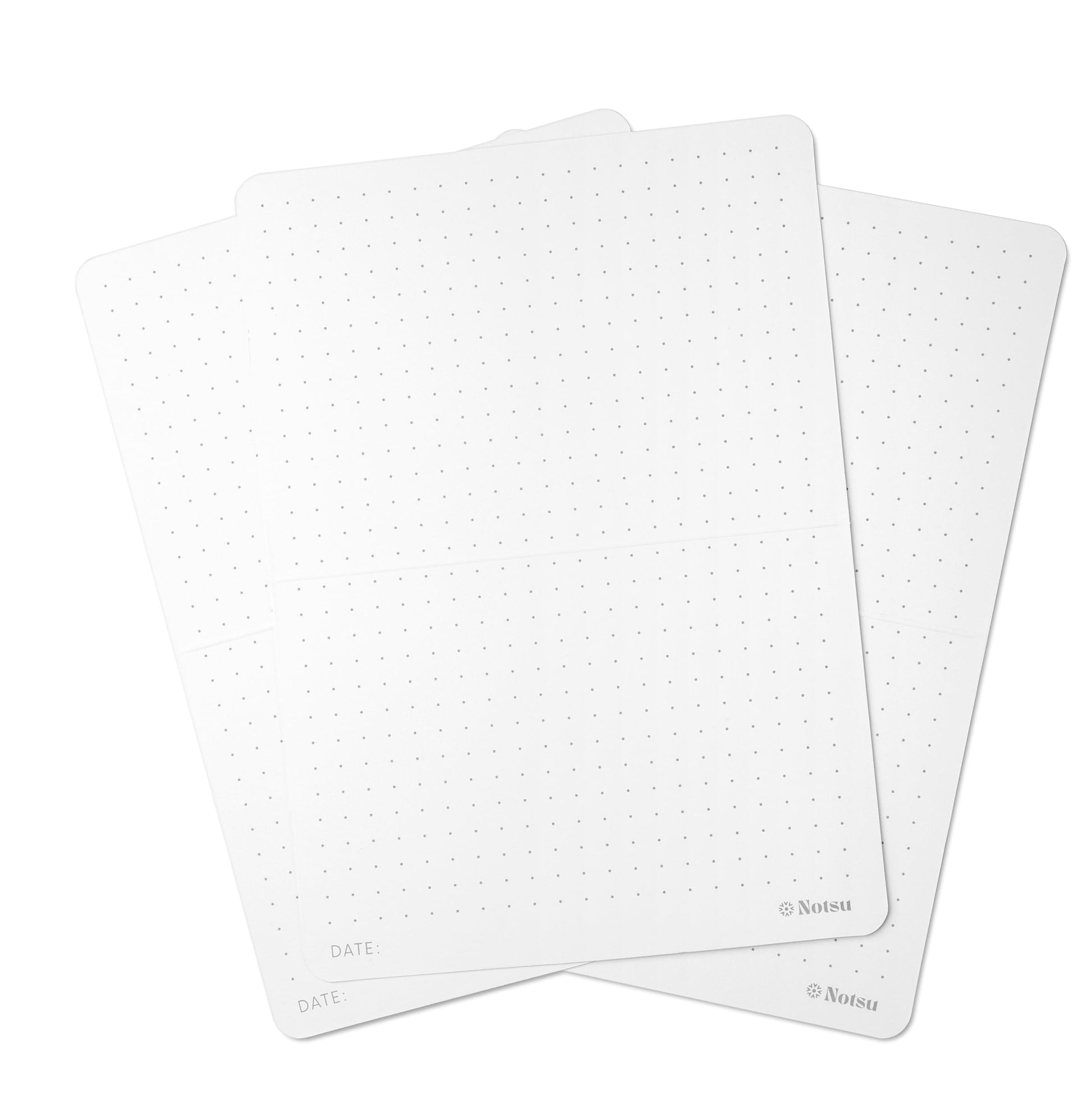 Notsu Dot Grid Index Cards 5x7 inch, 40 ct