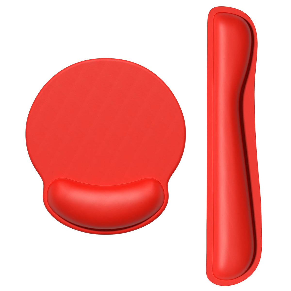 Dapesuom Keyboard Wrist Rest and Mouse Pad with Wrist Support, Cute Memory Foam Cushion for