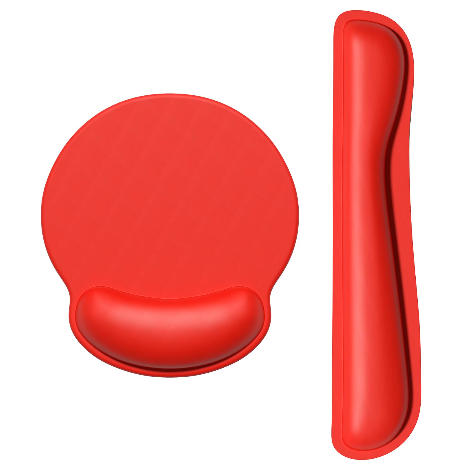 Dapesuom Keyboard Wrist Rest and Mouse Pad with Wrist Support, Cute Memory Foam Cushion for