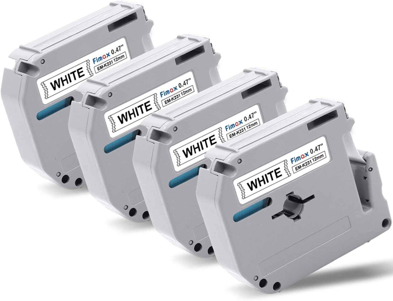 M-K231 Tape Compatible with Brother PT-M95 PTouch Label Maker 4 Pack M231
