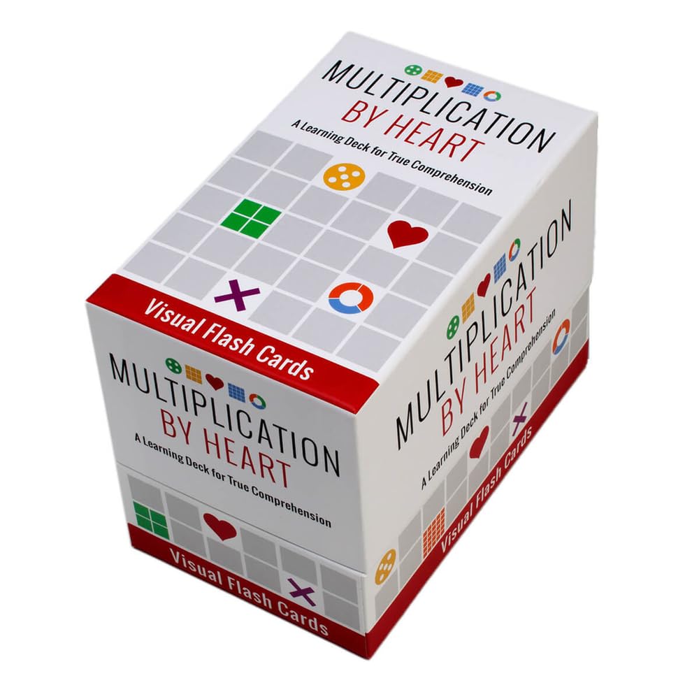 Math for Love Multiplication by Heart | Amazing Visuals for Multiplication Mastery | 162 Stunning