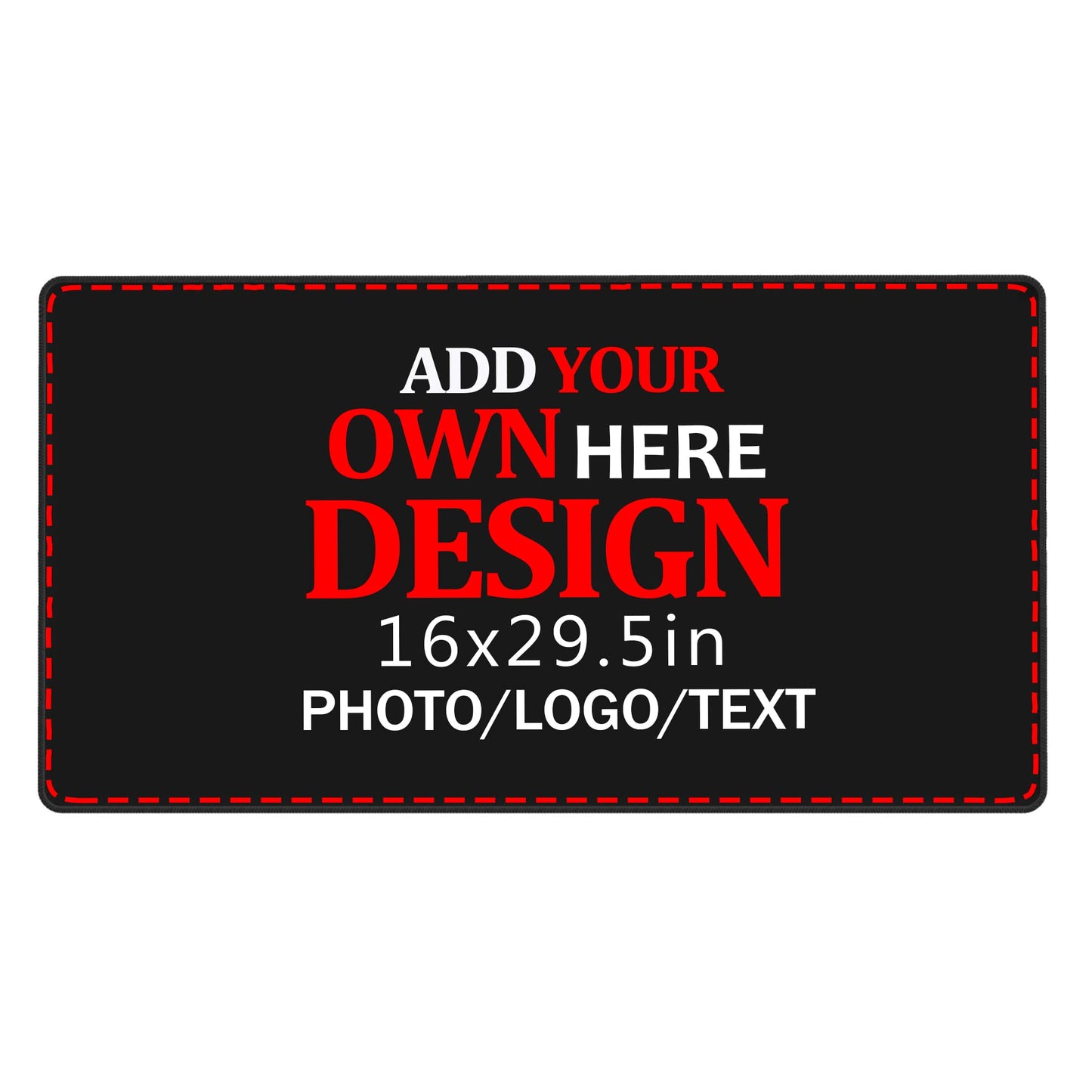 Custom Extended Gaming Mouse Pad Personalized Add Your Own Photo Picture Text Large Mouse Mat
