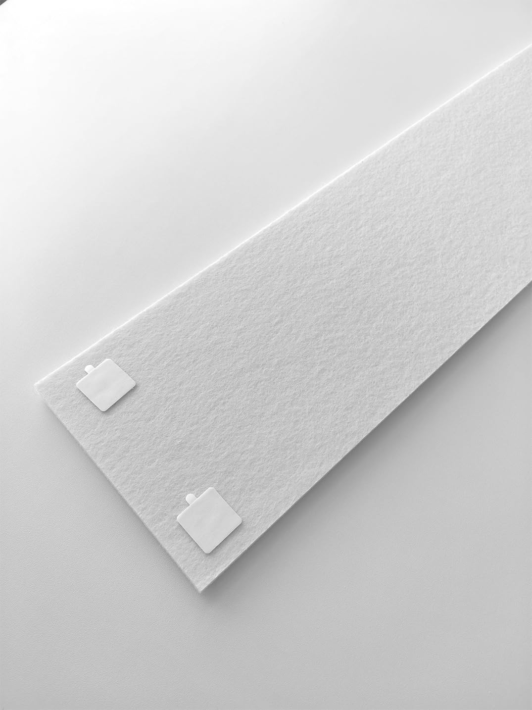 Cork Board 24 x36 Alternative - 6 Pack Felt Wall Tiles with Safe Removable Adhesive Tabs, Cork