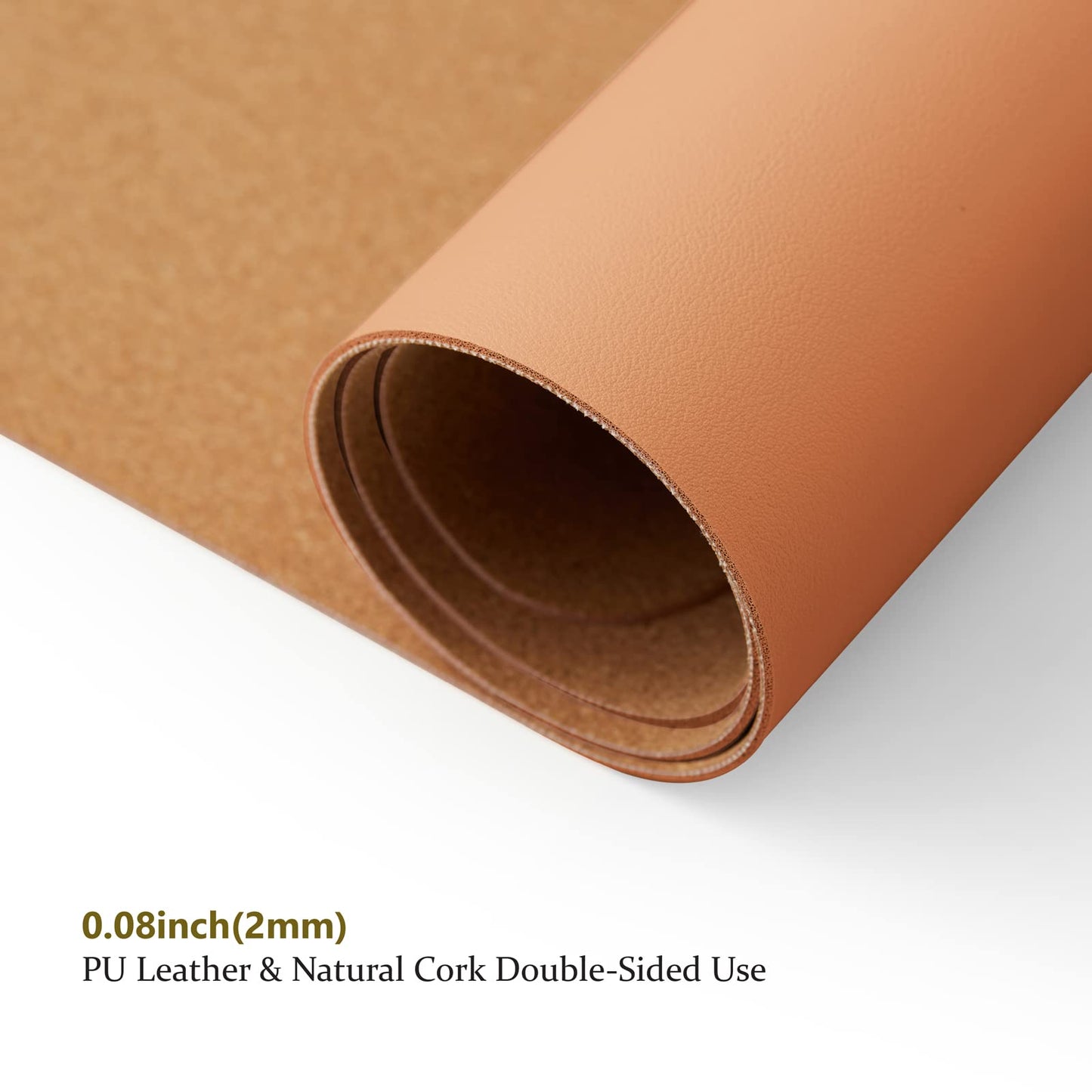 Cork Desk Mat - Dual-Sided Desk Pad for Office and Home - Desk Organization and Accessories - Ideal