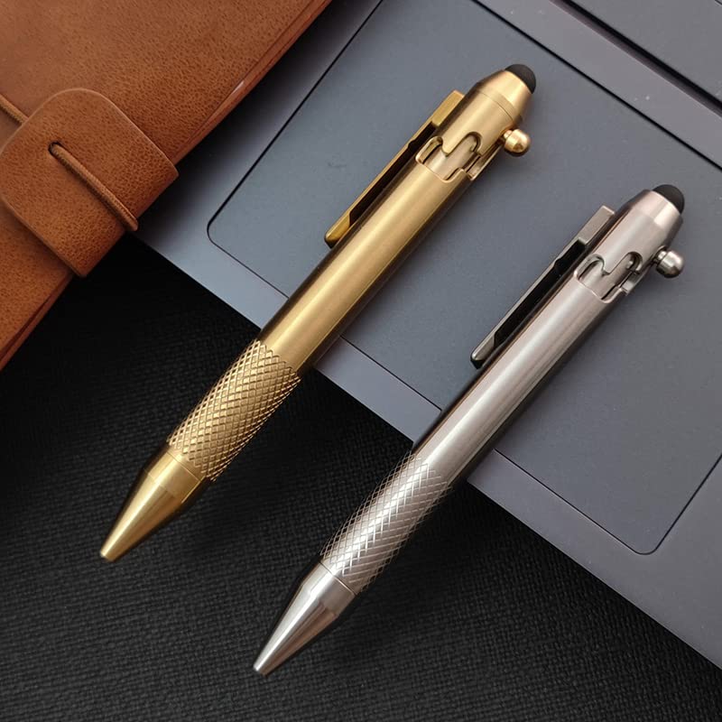 Cool Hand 4.9'' Titanium Bolt Action Pen Stylus for Touch Screen
