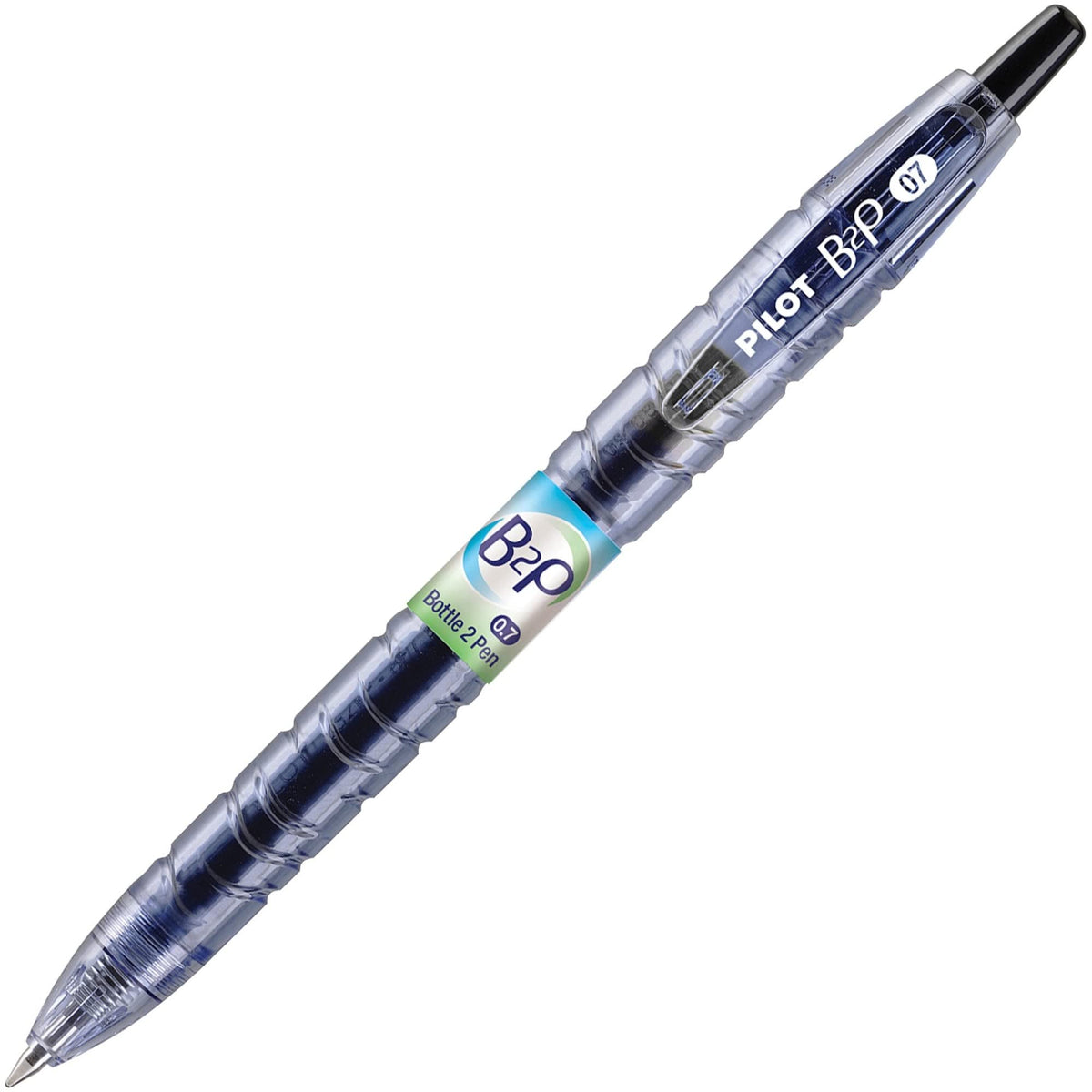PilotBottle to Pen B2P Retractable Gel Pens, Fine Point, 0.7 mm, 89% Recycled, Translucent Barrel