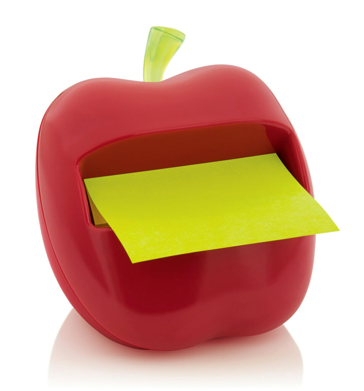 Post-it Pop-up Notes Dispenser, Apple-Shaped Dispenser and Post-it Super Sticky Pop-up Notes, 3x3