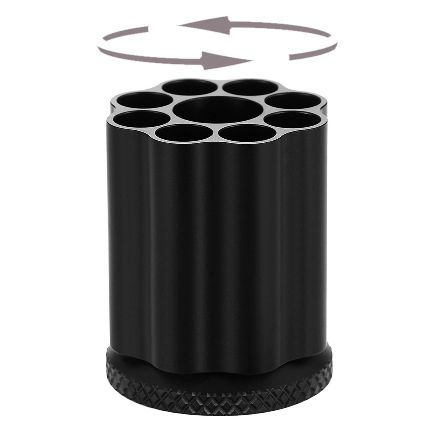 QIAN76 Rotating Revolver Pen Holder, Gun Cylinder Pen Holders, Favorite Pencil Holder and Perfect