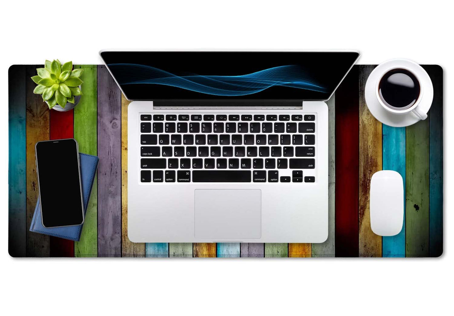 SSOIU Large Mouse Pad, Full Desk XXL Extended Gaming Mouse Pad 35.5" X 15.7", Waterproof Desk Mat