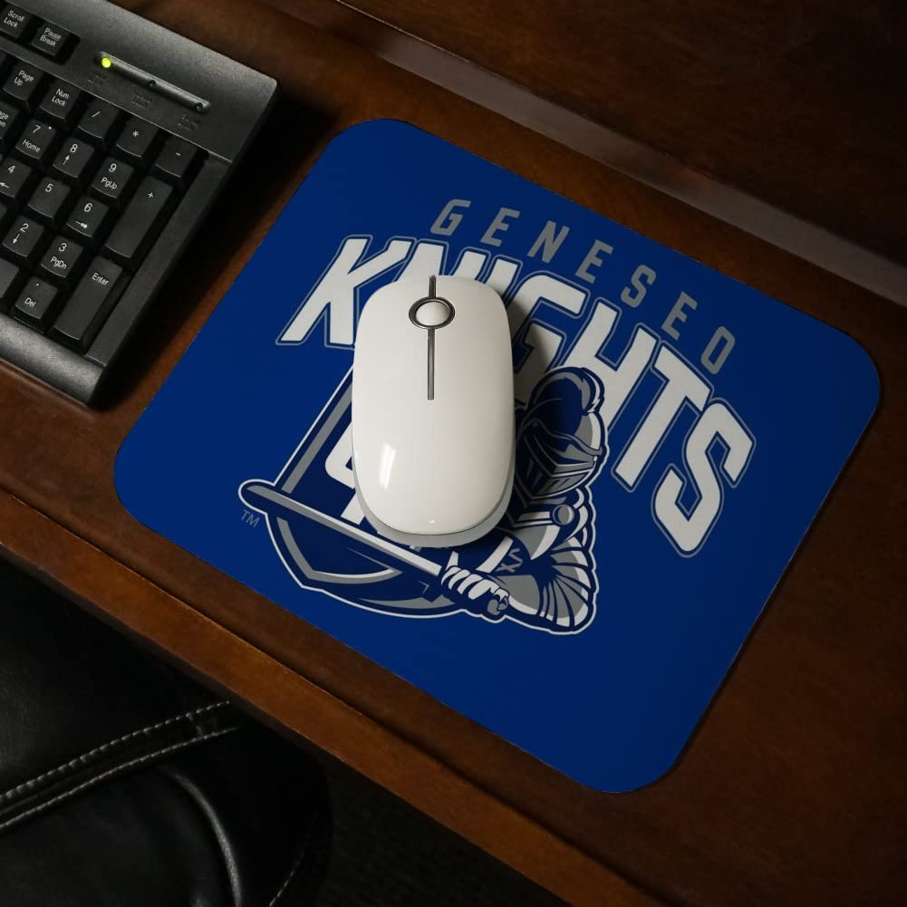 State University of New York at Geneseo Primary Logo Low Profile Thin Mouse