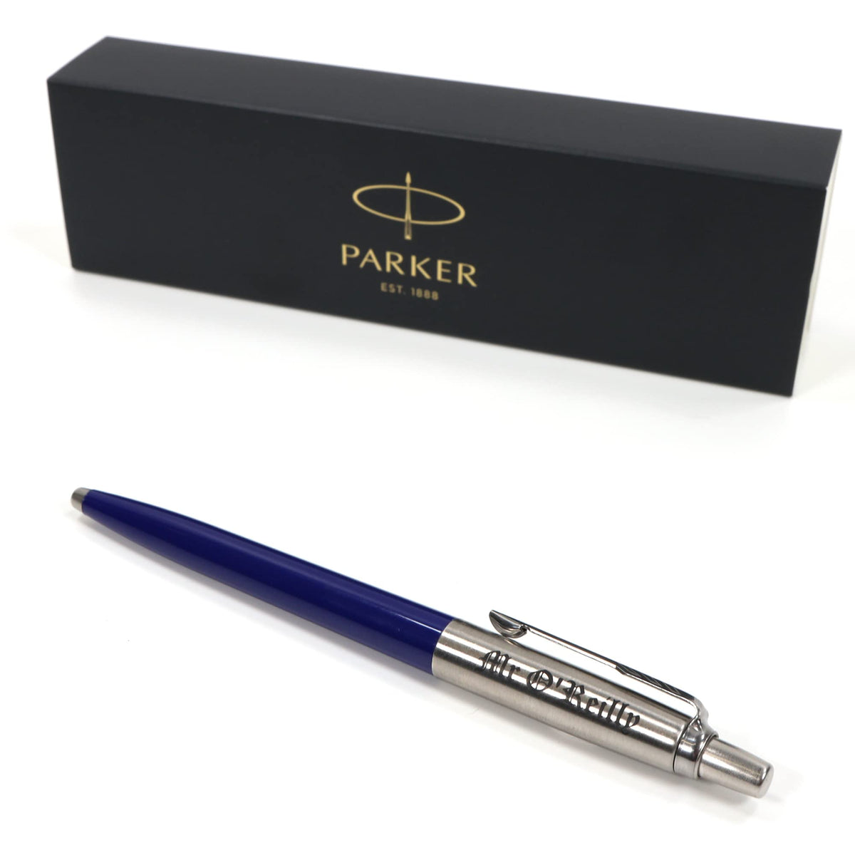 Personalized Custom Parker Jotter Pen + Gift Box | Design A Truly Unique Present | Laser Engraved