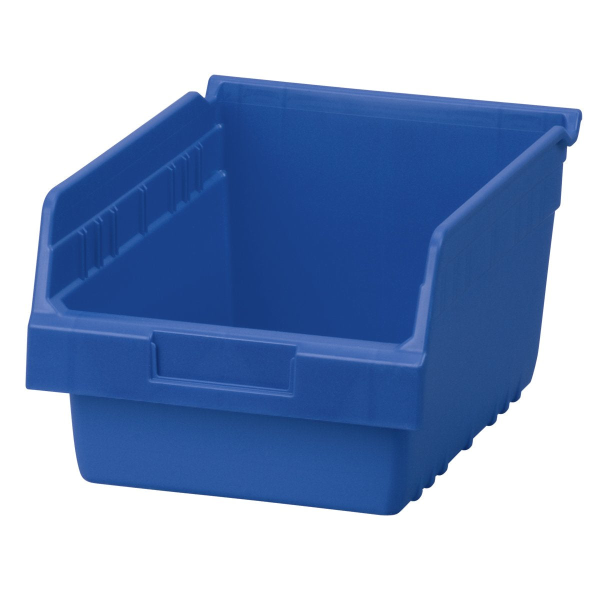 Akro-Mils 30080 ShelfMax Plastic Nesting Shelf Bin Box, 12-Inch L by 8-Inch W by 6-Inch H, Blue