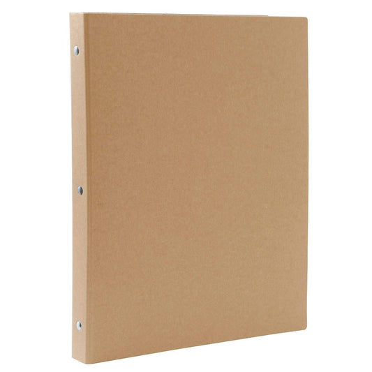 MUJI 82109917 Binder A4, 30 Holes, Beige