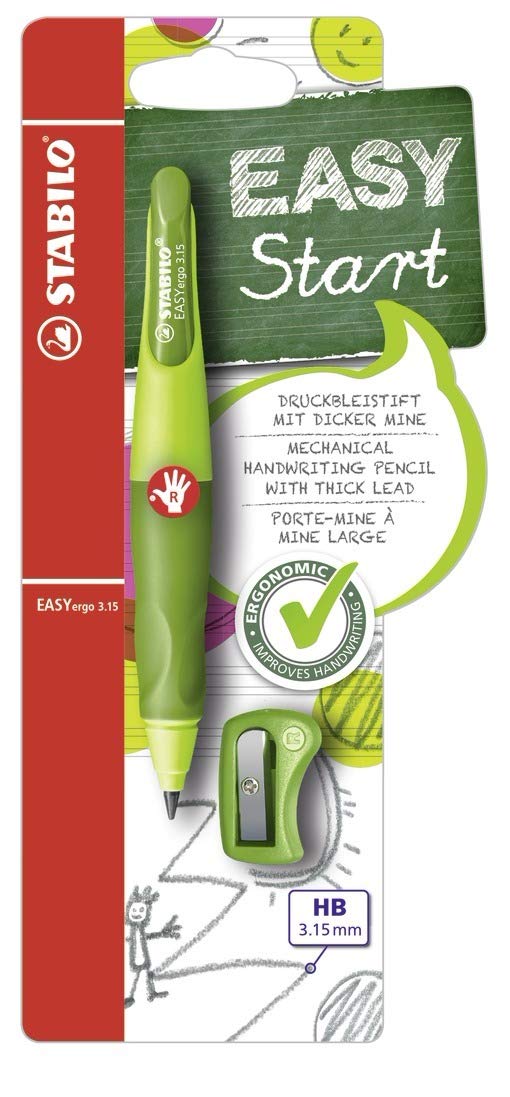 STABILO ergonomic mechanical pencil for righthanders EASYergo 3.15