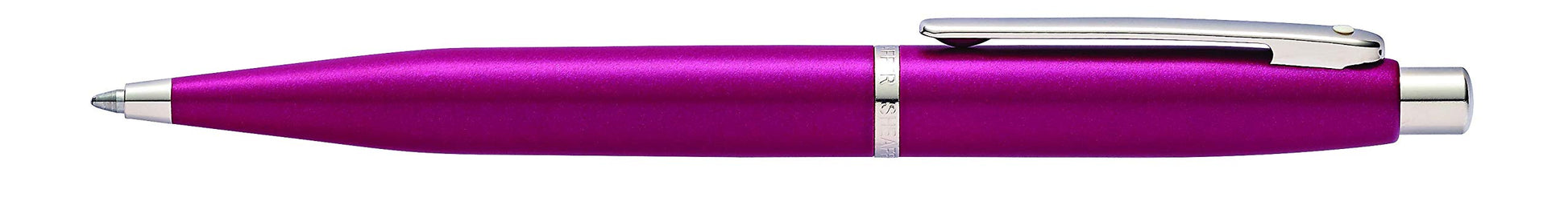 Sheaffer VFM Pink Sapphire Ballpoint Pen with Chrome Trim