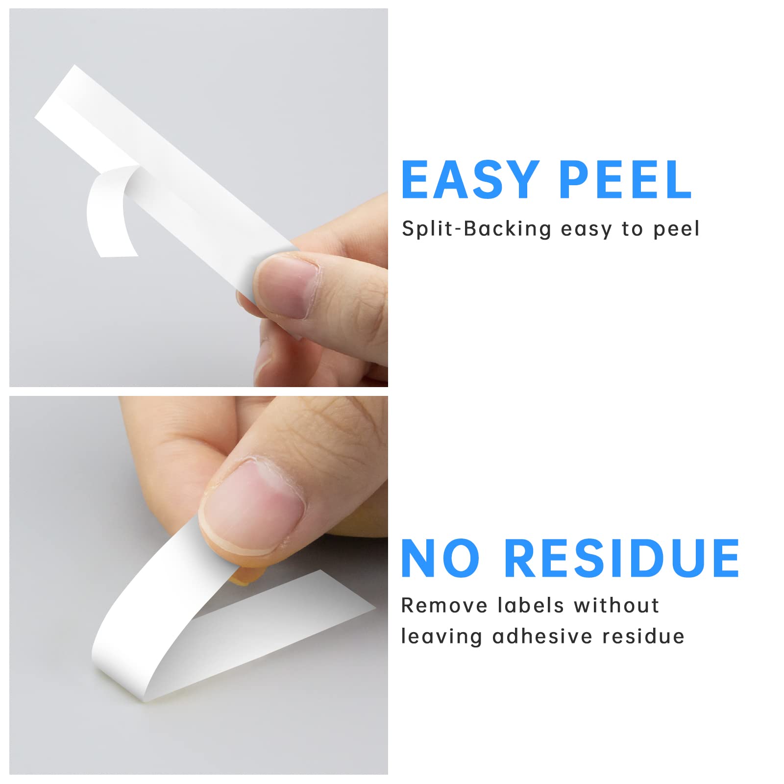 Compatible for Brother TZe-242 Red on White 18mm 0.7 Laminated TZ Tape